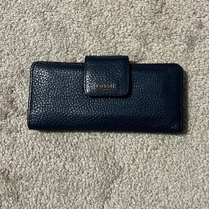 Fossil Wallet Blue